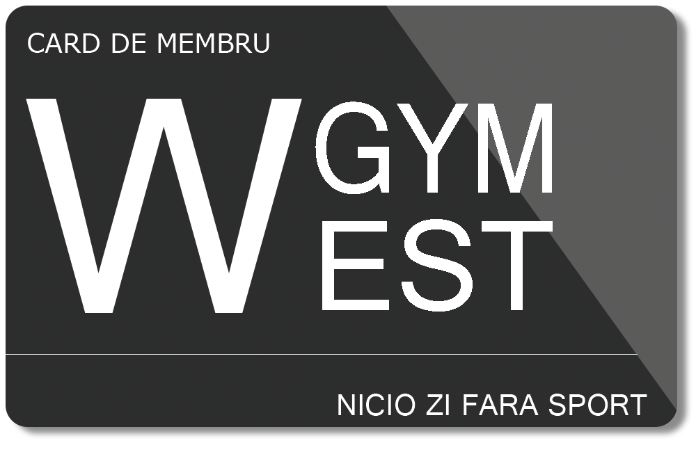 Card de membru West Gym
